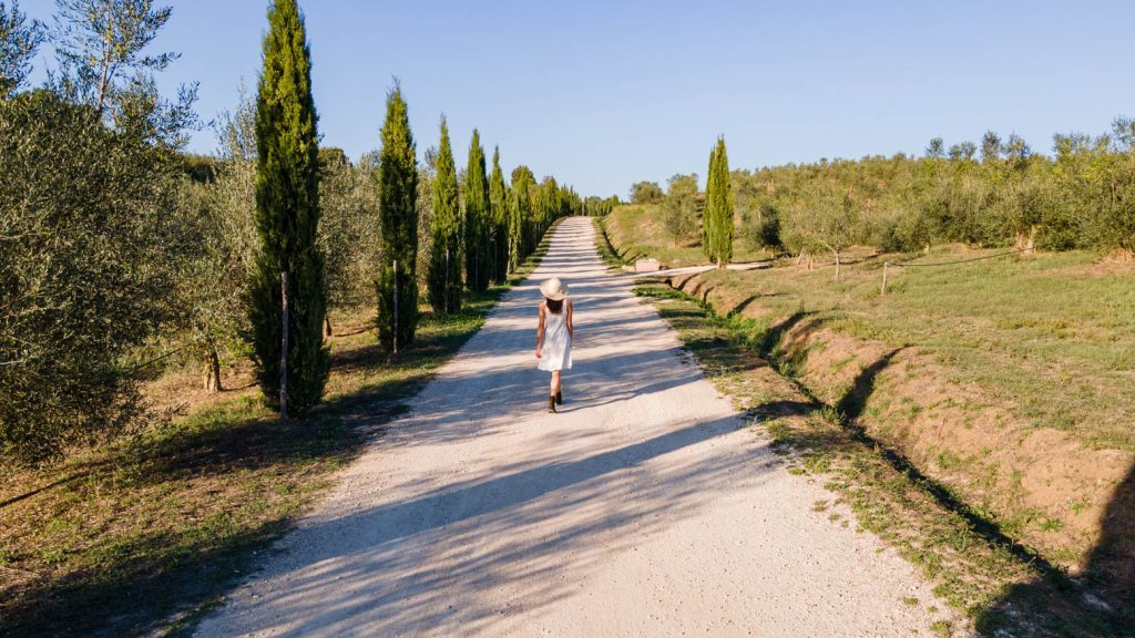 Il Podere di Marfisa in autunno - campagna della Tuscia